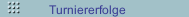 Turniererfolge